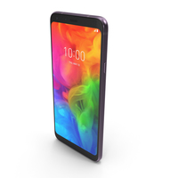 LG Q7 (Alpha) Lavender Violet PNG & PSD Images