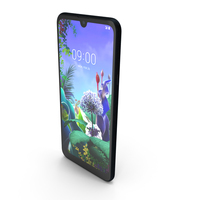 LG Q60 New Aurora Black PNG & PSD Images