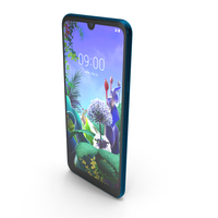 LG Q60 New Morrocan Blue PNG & PSD Images