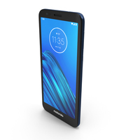 Motorola Moto E6 Blue PNG & PSD Images
