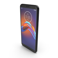Motorola Moto E6 Play Steel Black PNG & PSD Images