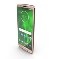 Motorola Moto G6 Rose Gold/Blush PNG & PSD Images