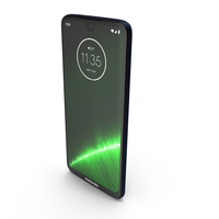 Motorola Moto G7 Plus Blue PNG & PSD Images