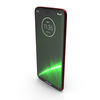 Motorola Moto G7 Plus Red PNG & PSD Images
