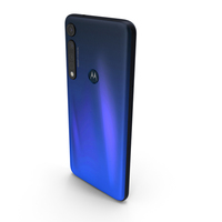 Motorola Moto G8 Plus Blue PNG & PSD Images