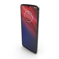 Motorola Moto Z4 White PNG & PSD Images