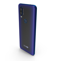 Motorola One Vision Sapphire Gradient PNG & PSD Images
