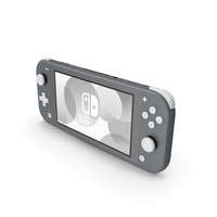 Nintendo Switch Lite Gray PNG & PSD Images
