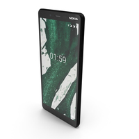 Nokia 1 Plus Black PNG & PSD Images