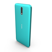 Nokia 2.3 Cyan Green PNG & PSD Images