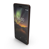Nokia 6.1 Black PNG & PSD Images