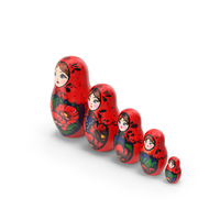 Matryoshka Doll PNG & PSD Images