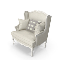 Seven Sedie Elegant Classic Style Armchair PNG & PSD Images