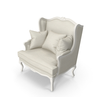 Seven Sedie Elegant Classic Style Armchair PNG & PSD Images