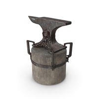 Old Anvil Skull PNG & PSD Images