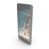 Google Pixel 2 Kinda Blue PNG & PSD Images
