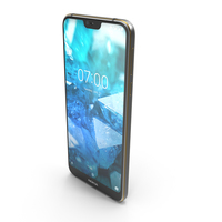 Nokia 7.1 Steel PNG & PSD Images