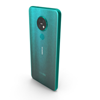 Nokia 7.2 Cyan Green PNG & PSD Images