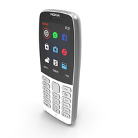 Nokia 210 2019 Grey PNG & PSD Images