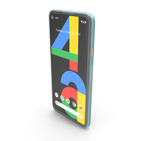 Google Pixel 4a Barely Blue PNG & PSD Images