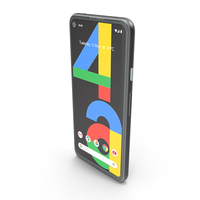 Google Pixel 4a Just Black PNG & PSD Images