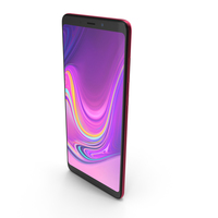 Samsung Galaxy A9 (2018) Bubblegum Pink PNG & PSD Images