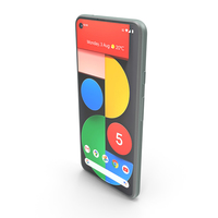 Google Pixel 5 Sorta sage PNG & PSD Images