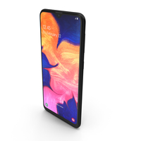 Samsung Galaxy A10 Black PNG & PSD Images