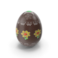Easter Egg Chocolate Design PNG & PSD Images