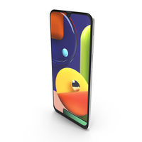Samsung Galaxy A50s Prism Crush White PNG & PSD Images