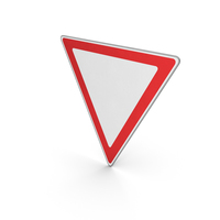 Road Sign Give Way PNG & PSD Images