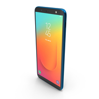 Samsung Galaxy J8 (On8) Blue & Levander PNG & PSD Images