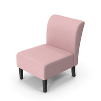Accent Chair Pink PNG & PSD Images