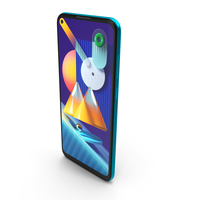 Samsung Galaxy M11 Blue PNG & PSD Images