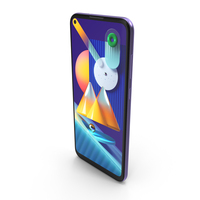 Samsung Galaxy M11 Violet PNG & PSD Images