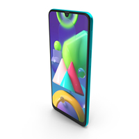 Samsung Galaxy M21 Green PNG & PSD Images