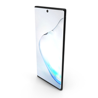 Samsung Galaxy Note 10 Aura Black PNG & PSD Images