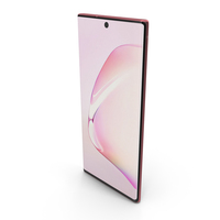 Samsung Galaxy Note 10 Aura Pink PNG & PSD Images