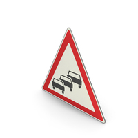 Road Sign Traffic Queues Likely PNG & PSD Images