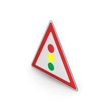Road Sign Traffic Signals Ahead PNG & PSD Images