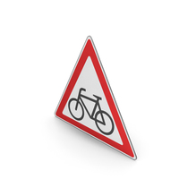 Road Sign Watch For Cyclists PNG & PSD Images