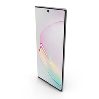 Samsung Galaxy Note 10 Aura White PNG & PSD Images