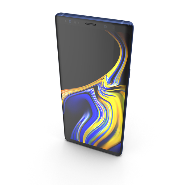 Samsung Galaxy Note9 Ocean Blue PNG Images & PSDs for Download