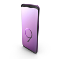 Samsung Galaxy S9 Lilac Purple PNG & PSD Images