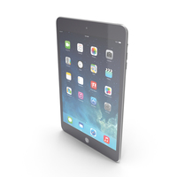 Apple iPad mini 2 Space Gray PNG & PSD Images