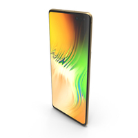 Samsung Galaxy S10 5G Royal Gold PNG & PSD Images