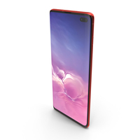 Samsung Galaxy S10 Plus Flamingo Pink PNG & PSD Images