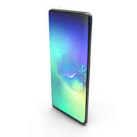 Samsung Galaxy S10 Prism Green PNG & PSD Images