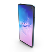 Samsung Galaxy S10e Prism Blue PNG & PSD Images