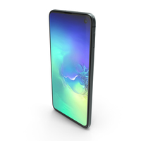 Samsung Galaxy S10e Prism Green PNG & PSD Images